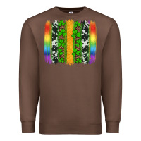Chestnut st patricks day rainbow brushstroke Premium Sweatshirt - Artiststas