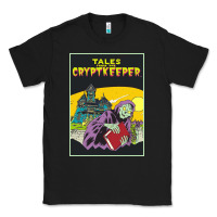 Black Tales From The Cryptkeeper-Figzk Classic Tee - minhPixels