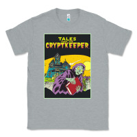 Heather Grey Tales From The Cryptkeeper-Figzk Classic Tee - minhPixels