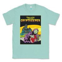 Seafoam Tales From The Cryptkeeper-Figzk Classic Tee - minhPixels