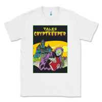 White Tales From The Cryptkeeper-Figzk Classic Tee - minhPixels