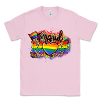 Bubblegum Pink Proud Mom leopard Classic Tee - NancyCooperArtShop