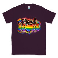 Plum Proud Mom leopard Classic Tee - NancyCooperArtShop