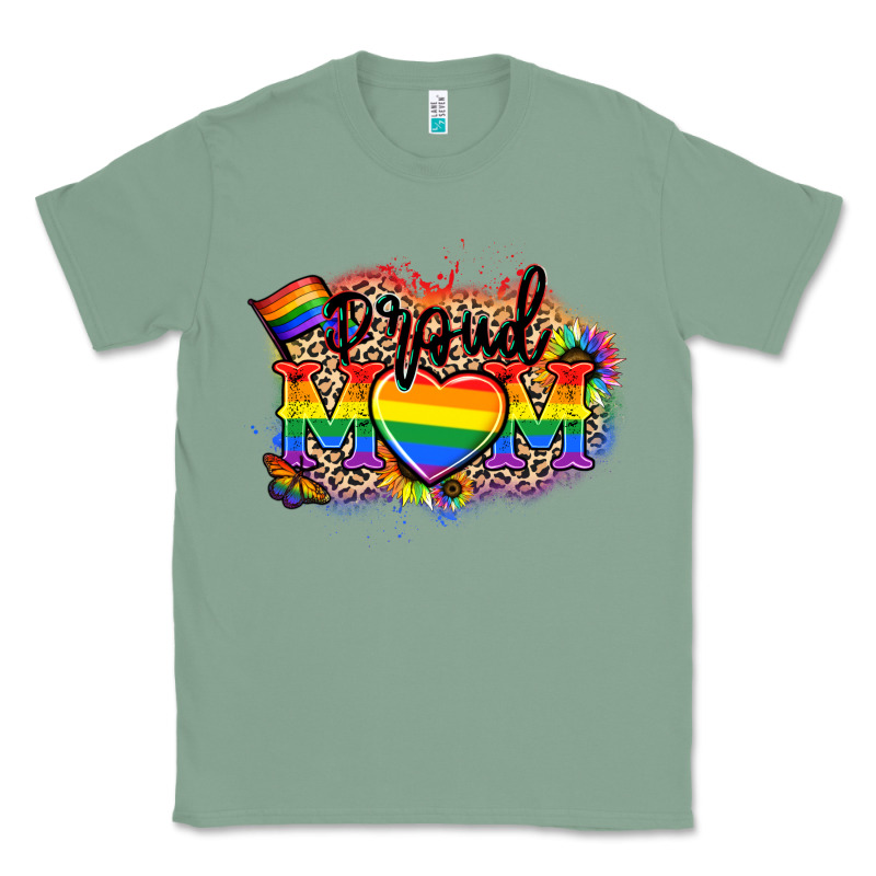 Proud Mom Leopard Classic Tee by NancyCooperArtShop | Teevron