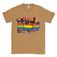 Toasted Coconut Proud Mom leopard Classic Tee - NancyCooperArtShop