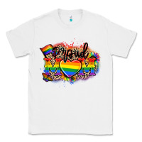 White Proud Mom leopard Classic Tee - NancyCooperArtShop
