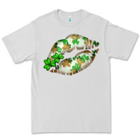 Dove Grey St. Patricks Day White Lips Premium Tee - Bettercallsaul