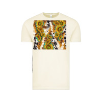 Vintage Arctic sunflowers with patterns Vintage Tee - TumblerDesignByShophia