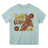 Arona black woman self love nails Heavy Core Tee - Artiststas