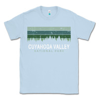 Dusty Blue Cuyahoga Valley National Park Ohio Gifts Oh Classic Tee - minhPixels
