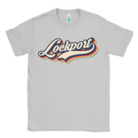 Moon Dust I Love Lockport City Usa Retro Vintage Classic Tee - minhPixels