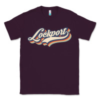 Plum I Love Lockport City Usa Retro Vintage Classic Tee - minhPixels