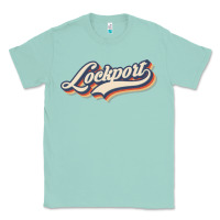Seafoam I Love Lockport City Usa Retro Vintage Classic Tee - minhPixels