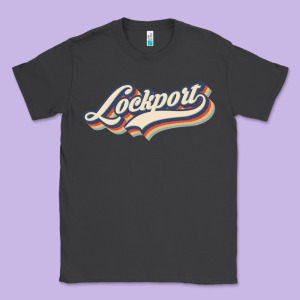 I Love Lockport City Usa Retro Vintage Classic Tee Designed By Minhpixels