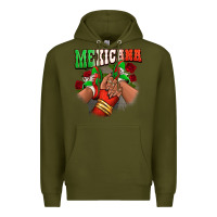 Army Green Mexicana sneakers Premium Hoodie - RanaPortraitStore