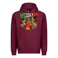 Burgundy Mexicana sneakers Premium Hoodie - RanaPortraitStore