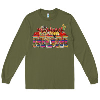 Army Green Mexican Mom Mexico Long Sleeve Tee - HowdyJamesFarm