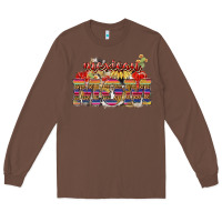 Chestnut Mexican Mom Mexico Long Sleeve Tee - HowdyJamesFarm