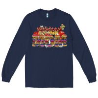Navy Mexican Mom Mexico Long Sleeve Tee - HowdyJamesFarm