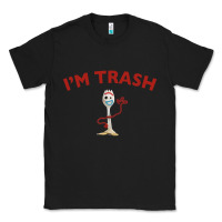 Black i'm trash forky Classic Tee - minhPixels