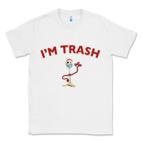 White i'm trash forky Classic Tee - minhPixels