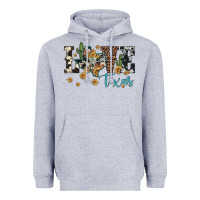 Heather Grey love texas map sunflower cactus cowhide leopard Heavyweight Hoodie - Artiststas