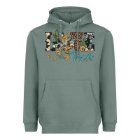 Sage love texas map sunflower cactus cowhide leopard Heavyweight Hoodie - Artiststas