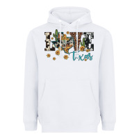 White love texas map sunflower cactus cowhide leopard Heavyweight Hoodie - Artiststas