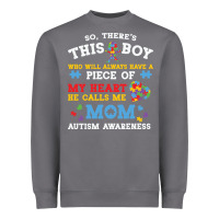 Storm LIL Autism Mom Heavyweight Sweatshirt - CowhideDigitalArt