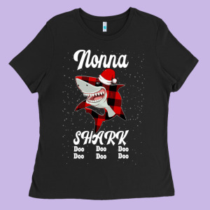 Nonna Shark Doo Doo Ladies Tee Designed By Bettercallsaul