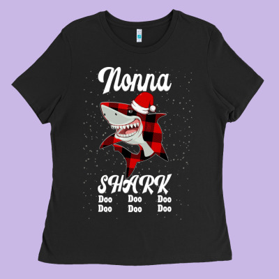Nonna Shark Doo Doo Ladies Tee Designed By Bettercallsaul