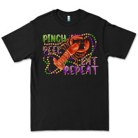 Black pinch peel eat repeat crawfish Premium Tee - RanaPortraitStore