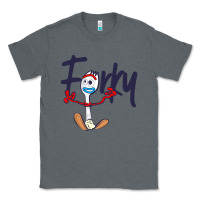 Charcoal Heather forky Classic Tee - minhPixels