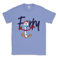 Colony Blue forky Classic Tee - minhPixels