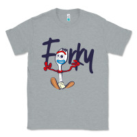 Heather Grey forky Classic Tee - minhPixels