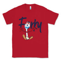 Red forky Classic Tee - minhPixels