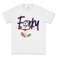 White forky Classic Tee - minhPixels