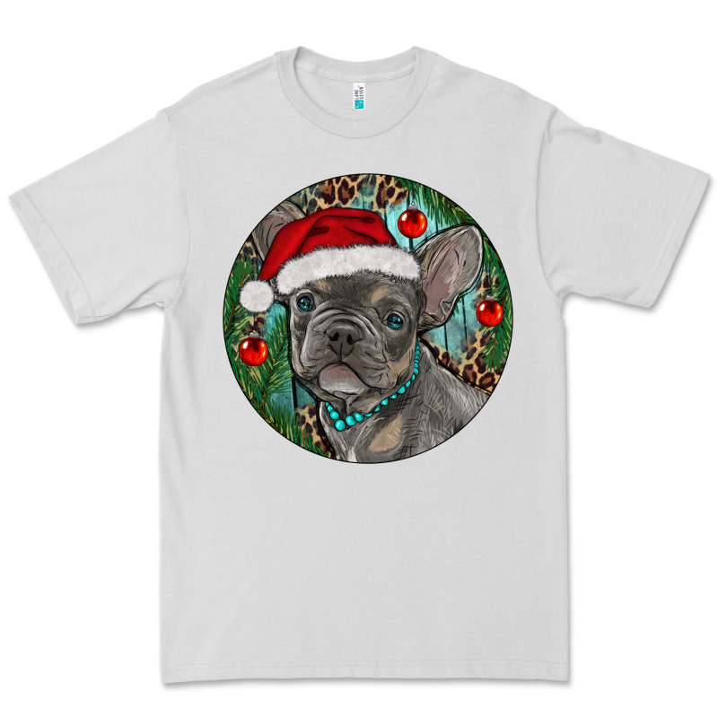 Frenchie Christmas Premium Tee by RanaPortraitStore | Teevron