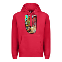 Cardinal farm life alphabet lowercase letters u Premium Hoodie - BundleAndBundleShop