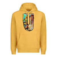 Mustard farm life alphabet lowercase letters u Premium Hoodie - BundleAndBundleShop