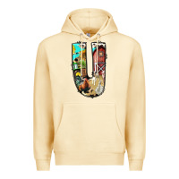 Pina Colada farm life alphabet lowercase letters u Premium Hoodie - BundleAndBundleShop