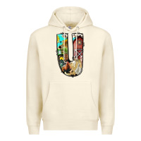 Sandshell farm life alphabet lowercase letters u Premium Hoodie - BundleAndBundleShop
