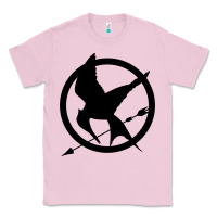 Bubblegum Pink hunger games spiral movie Classic Tee - minhPixels