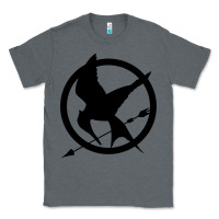 Charcoal Heather hunger games spiral movie Classic Tee - minhPixels