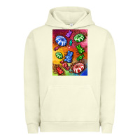 Pigment Pistachio candies  air freshener Urban Hoodie - AdoDesignShop
