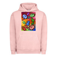 Pigment Salmon candies  air freshener Urban Hoodie - AdoDesignShop