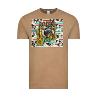 Vintage Coffee rodeo girl Vintage Tee - TumblerDesignByShophia