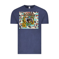 Vintage Denim rodeo girl Vintage Tee - TumblerDesignByShophia