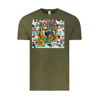 Vintage Olive rodeo girl Vintage Tee - TumblerDesignByShophia