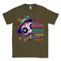 You Are Braver Than You Think Sugar Skull Classic Tee | Teevron
